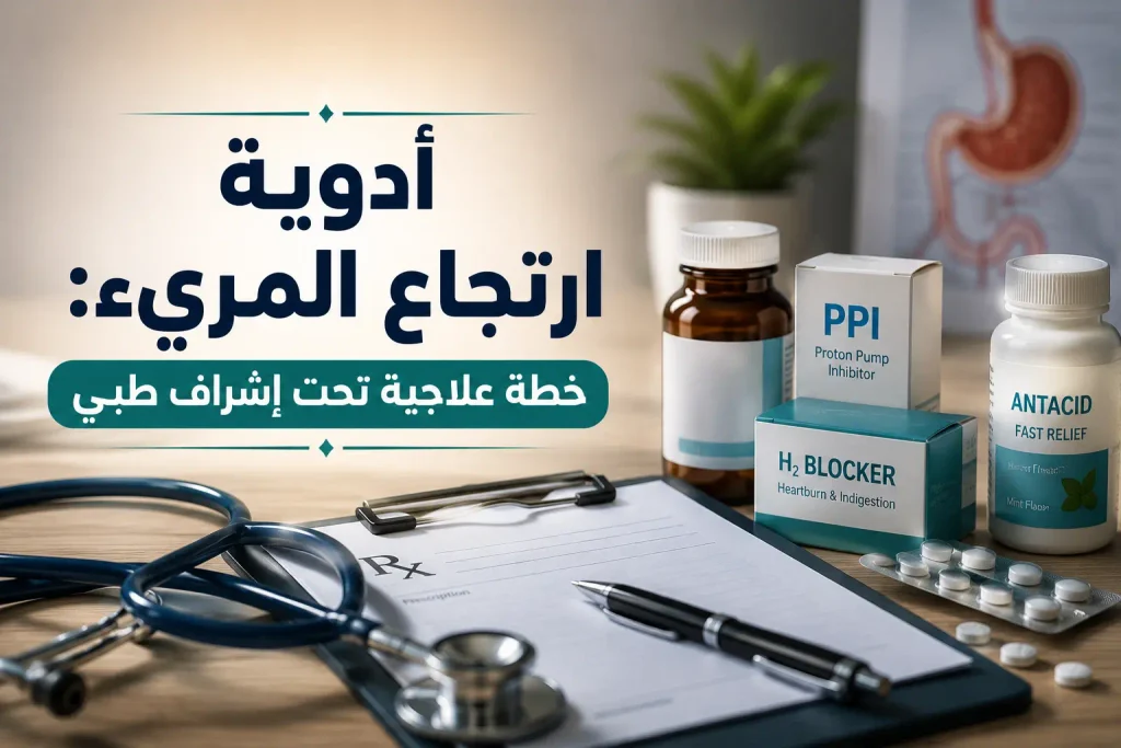 أدوية وعلاج ارتجاع المريء والجرعات المناسبة