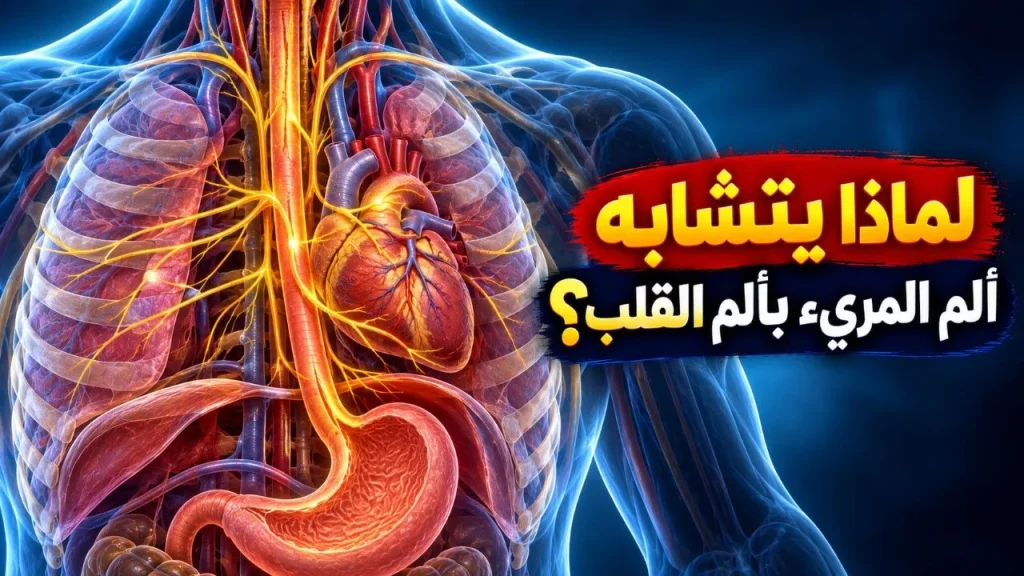  لماذا يختلط ألم المريء بألم القلب؟
